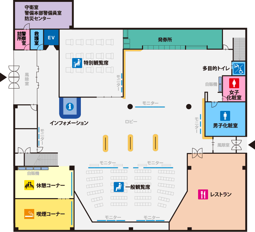 1階フロアマップ