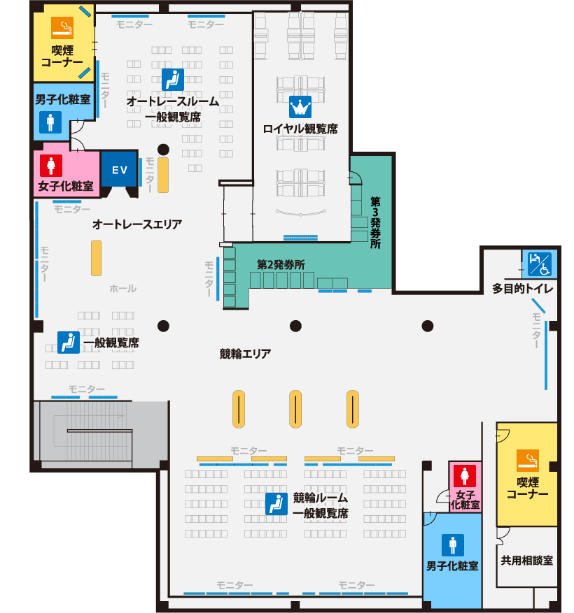 2階フロアマップ